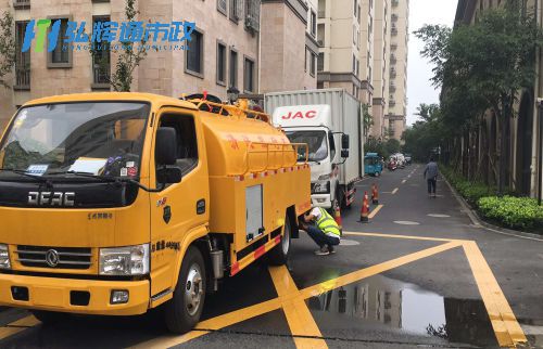 大丰市小区管道清淤及CCTV检测